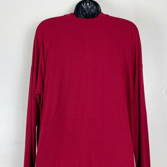 Eileen Fisher Mock Neck Lightweight Viscose Jersey - Picture 8 of 11